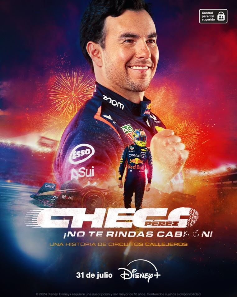 En este momento estás viendo EL 31 DE JULIO ESTRENA EN DISNEY+ CHECO PÉREZ: ¡NO TE RINDAS, CABR#N!, UNA NUEVA DOCUSERIE SOBRE LA VIDA DEL RECONOCIDO PILOTO DE FÓRMULA 1 DENTRO Y FUERA DE LAS PISTAS